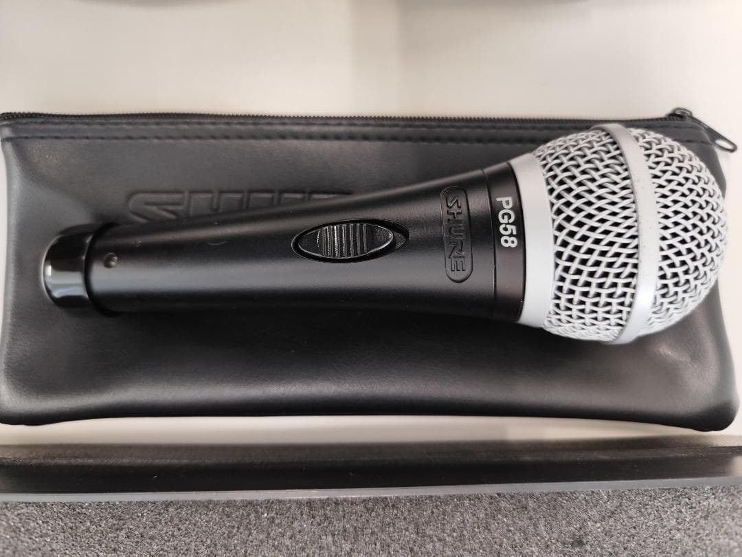 BEHRINGER & SHURE ダイナミック型ボーカルマイク 4本セット+α