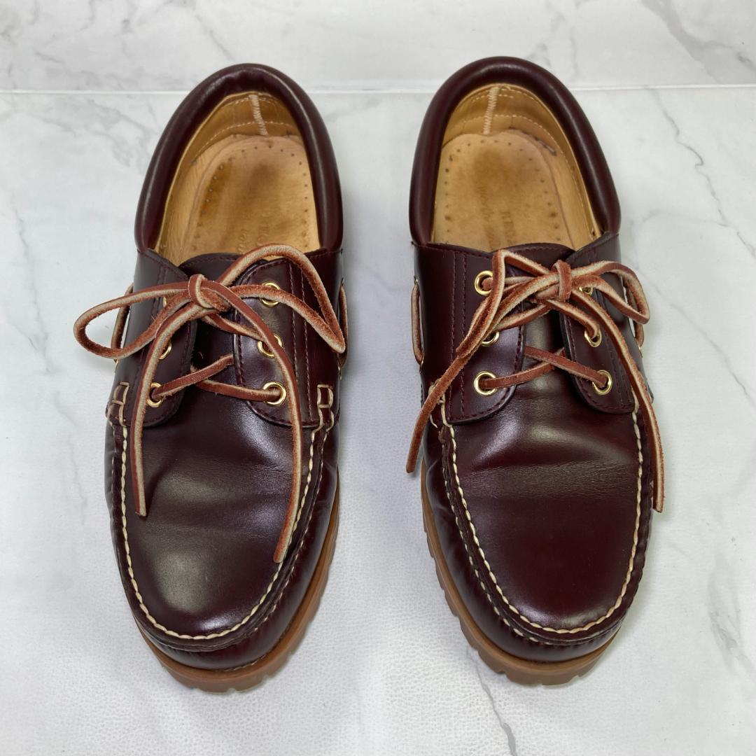 【美品】REGAL JE38 デッキシューズ 24.5㎝ ブラウン