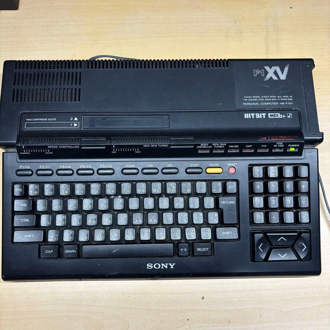SONY MSX F1 XV パーソナルコンピューター