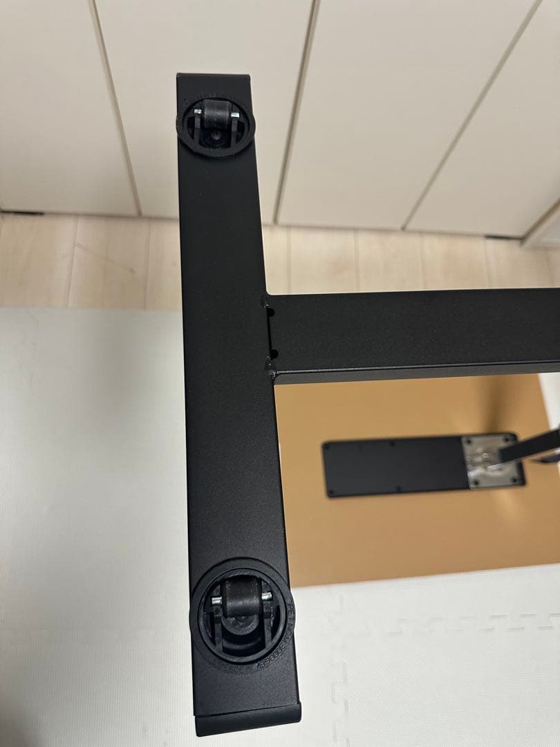 不二貿易 昇降式テーブル 幅70×奥行40×高さ55cm~75cmガス昇降