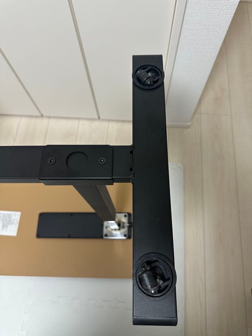 不二貿易 昇降式テーブル 幅70×奥行40×高さ55cm~75cmガス昇降