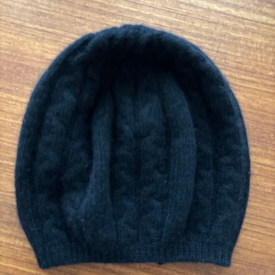 BOYLE カシミア　ニット帽　イタリア製