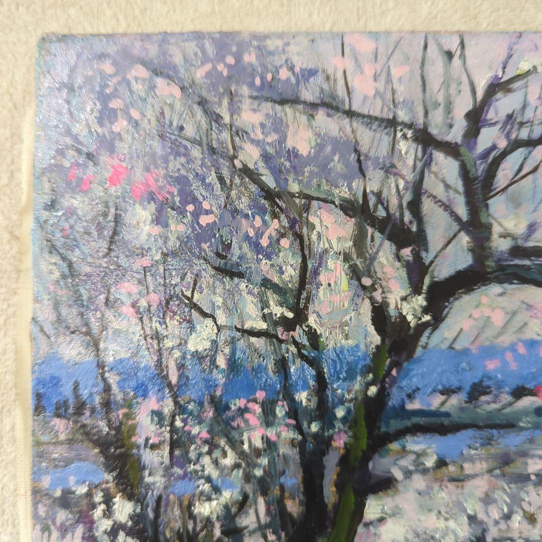 F4号油彩画（額縁入り)No.70