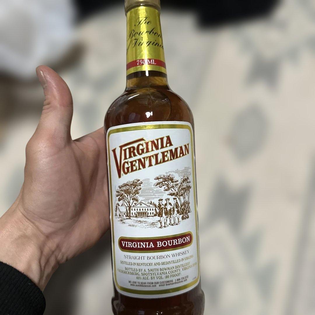 Virginia Gentleman バーボンウイスキー 750ML古酒