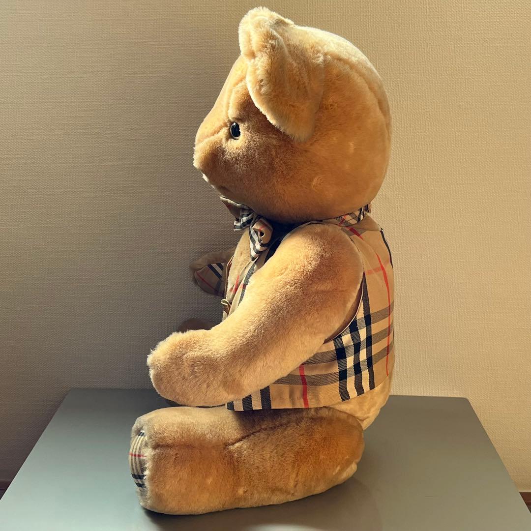 ［バーバリー］大きなテディベア（1990年代）