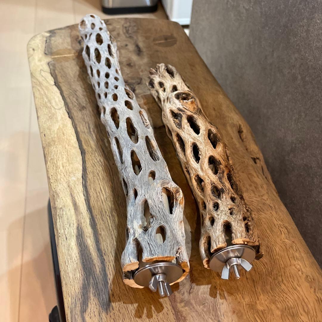 【あやのさん専用】オーダーメイドカクタスパーチ　2本セット　作製用