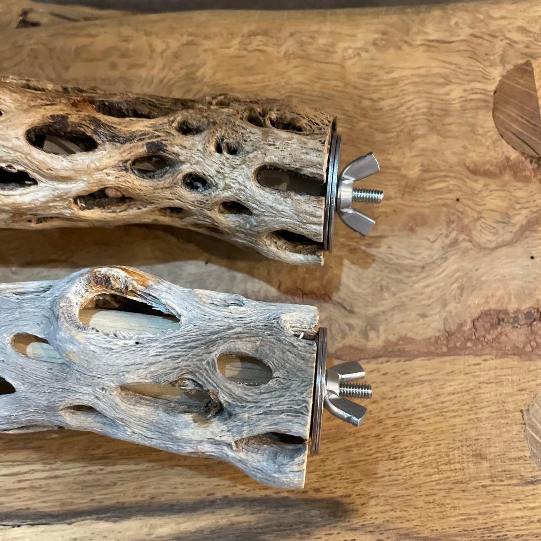 【あやのさん専用】オーダーメイドカクタスパーチ　2本セット　作製用