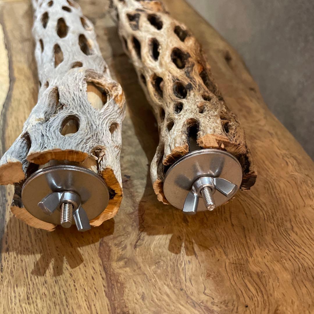 【あやのさん専用】オーダーメイドカクタスパーチ　2本セット　作製用