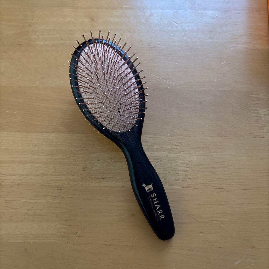 SHARR ブラシ 黒/オレンジ