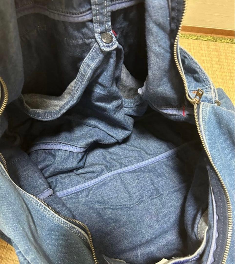 希少！初期　 ラゲッジレーベル 吉田カバン　デニムボストン