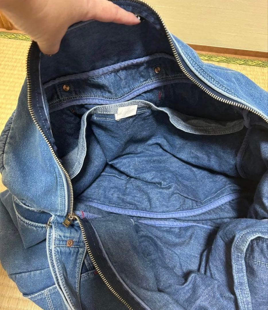 希少！初期　 ラゲッジレーベル 吉田カバン　デニムボストン