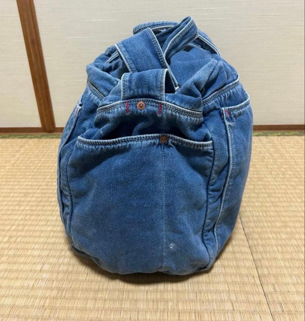 希少！初期　 ラゲッジレーベル 吉田カバン　デニムボストン