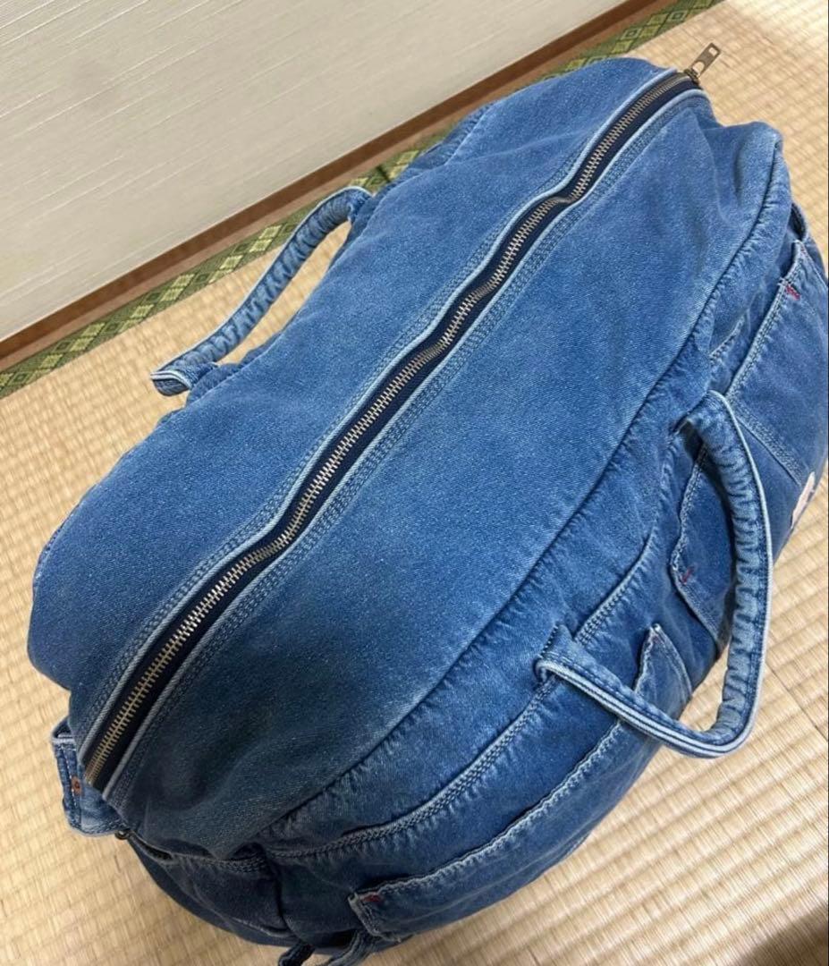希少！初期　 ラゲッジレーベル 吉田カバン　デニムボストン