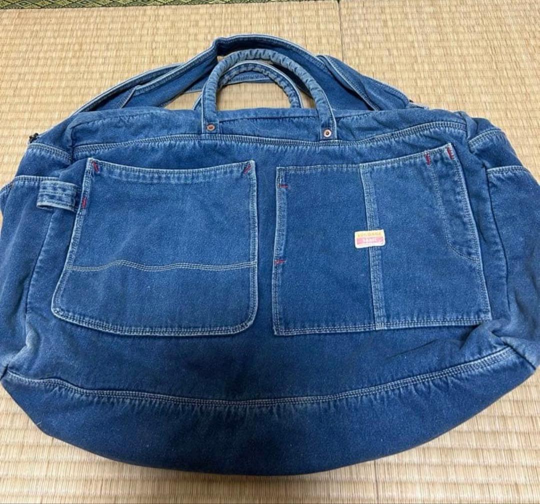 希少！初期　 ラゲッジレーベル 吉田カバン　デニムボストン