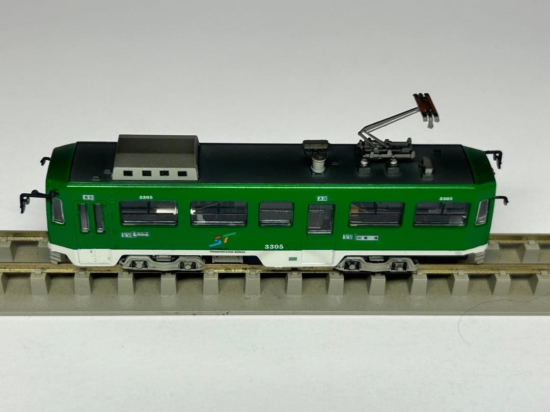 フジミ模型 札幌市電 3300形 N化完成品
