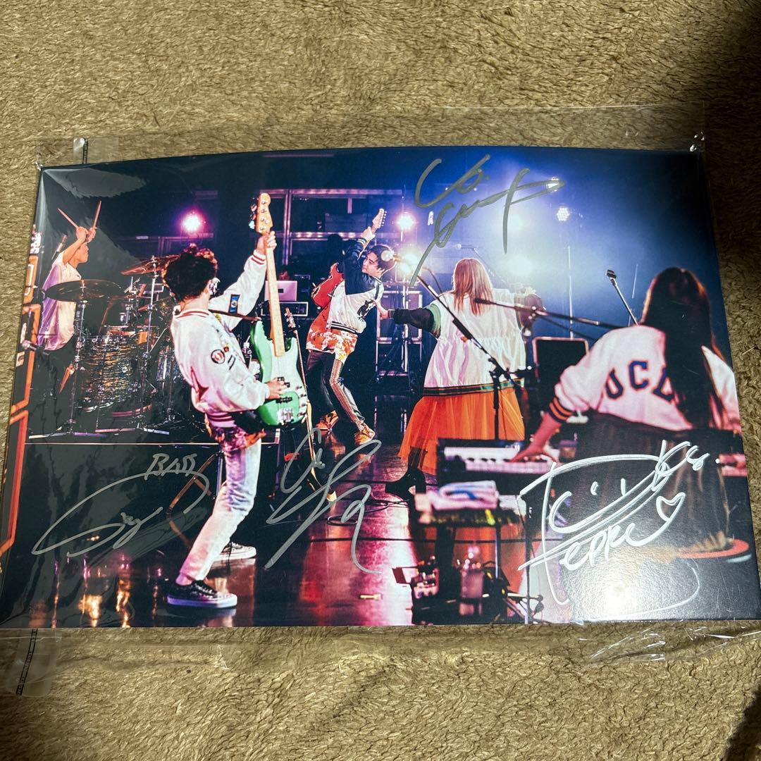 【非売品】緑黄色社会サイン入りパネル