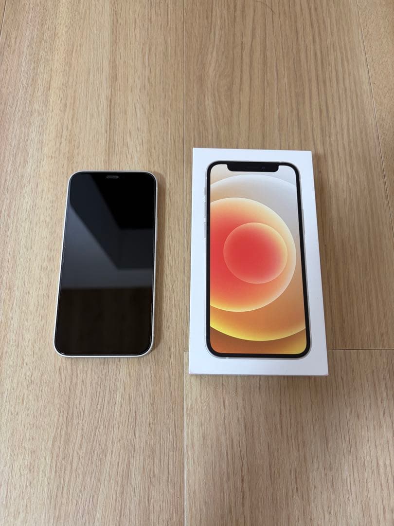 美品★iPhone 12 mini 白／256GB／SIMフリー
