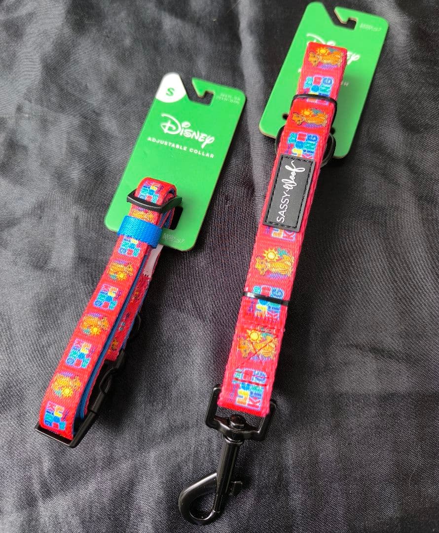 新品 SASSY WOOF サシーウォフ ディズニー ライオンキング 首輪リード