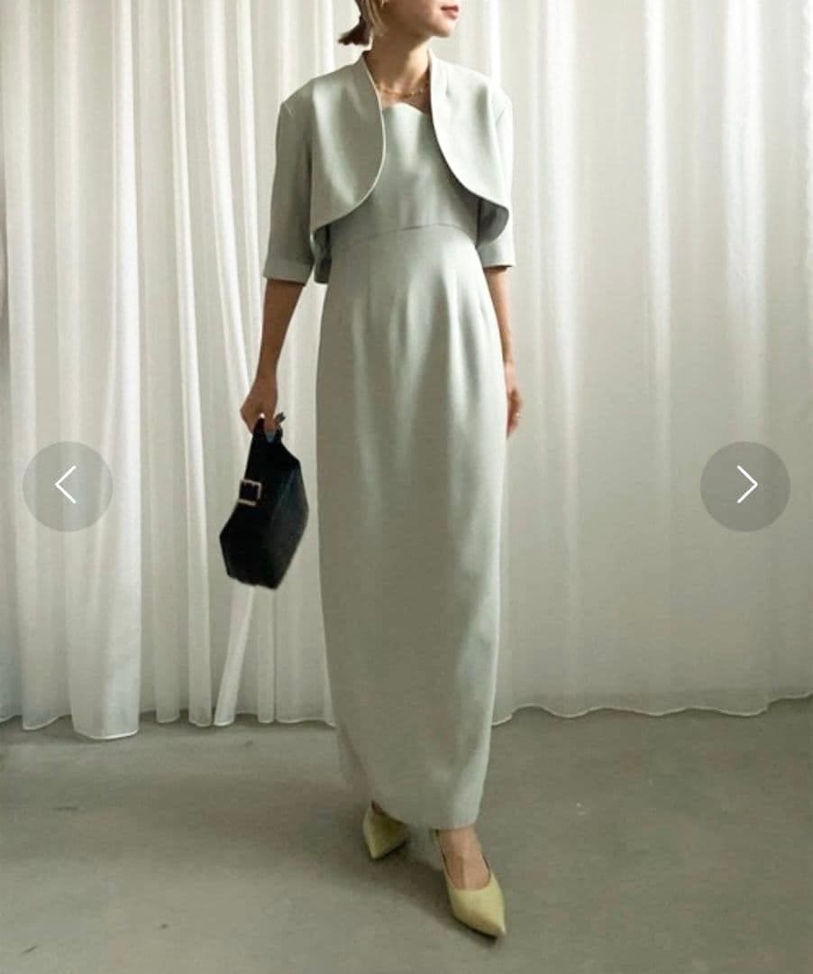 [即完売]アメリ ドレス 3WAY CURVE BOLERO SET DRESS