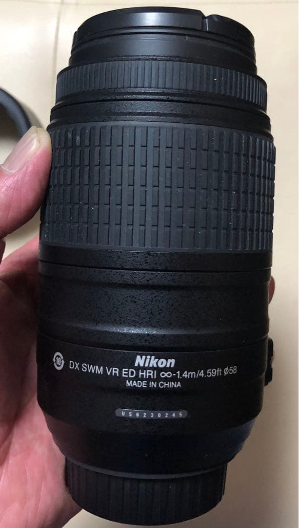 (未使用に近い)ニコンAF-S DX55-300mm AF-S ED VR