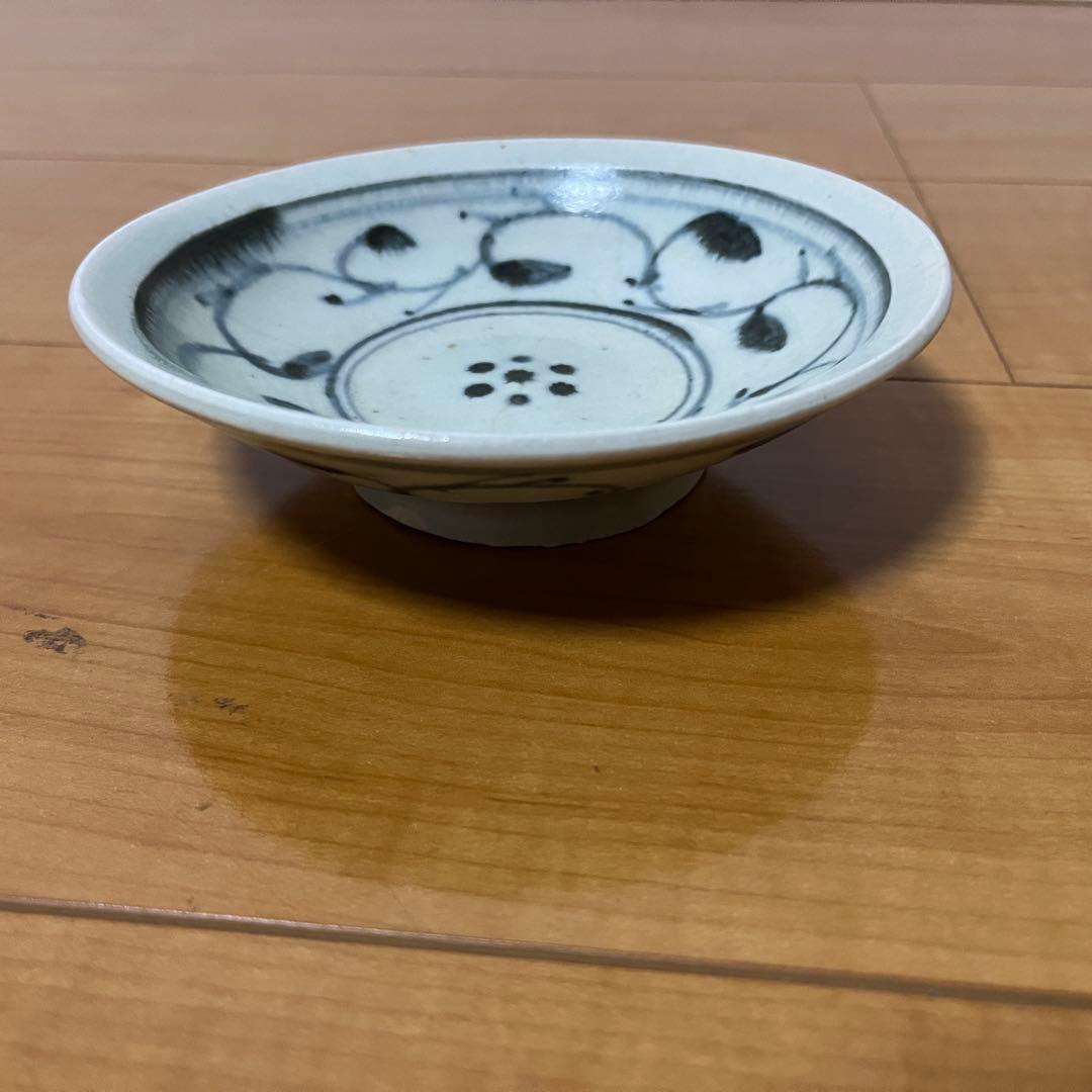 小嶋亜創『絵付け安南浅鉢』初期伊万里 李朝 古唐津 黒高麗 オンギくらわんか