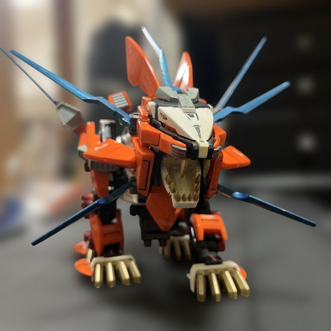 ゾイド　ライガーゼロ　イエーガー&シュナイダーユニット　ペイント品　セット