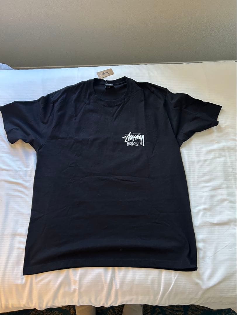 Stüssy HONOLULU 黒 Tシャツ　Lサイズ