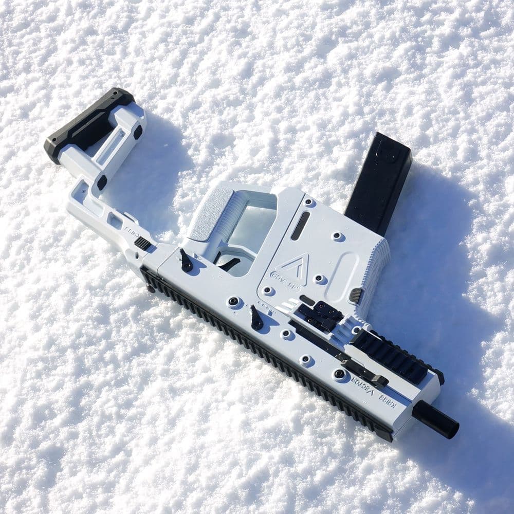 クリスベクター アルパイン・ホワイト [ リペイント ] 海外製 電動ナーフガン