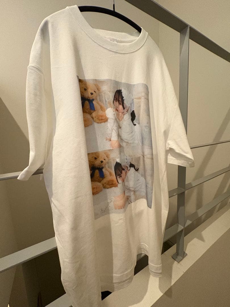 那蘭のどか　実写生誕プリントTシャツ