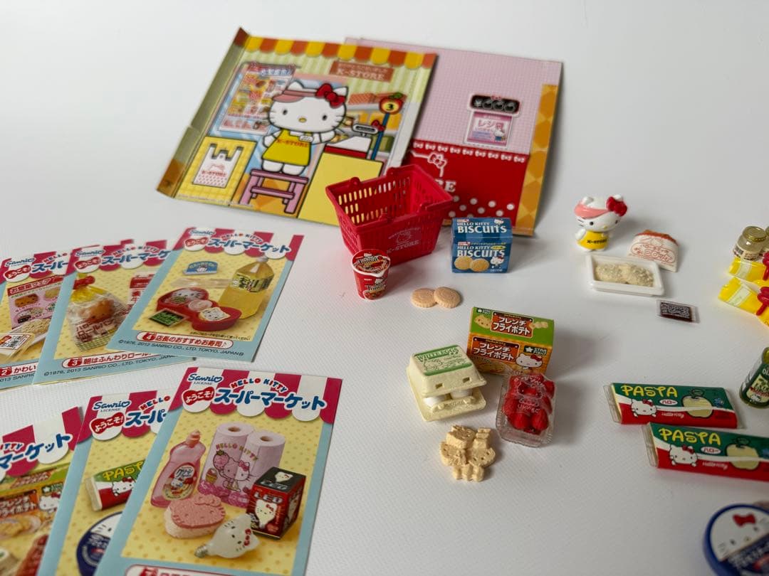 注意【3番6番は1セットです】リーメント ハローキティ スーパーマーケットセット