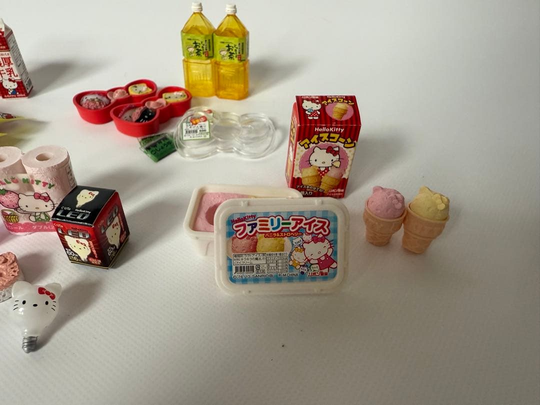 注意【3番6番は1セットです】リーメント ハローキティ スーパーマーケットセット