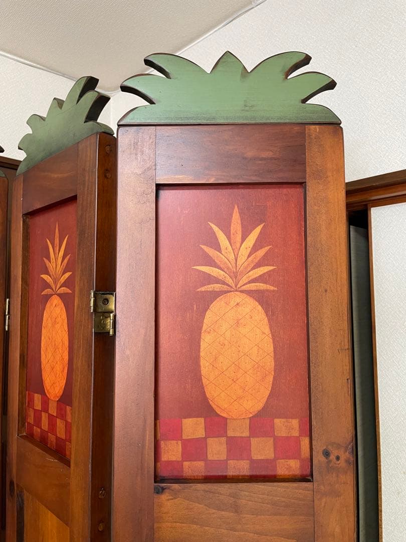 福岡◾️パイン◾️パーテーション、衝立、ついたて、間仕切◾️アンティーク◾️輸入家具◾️