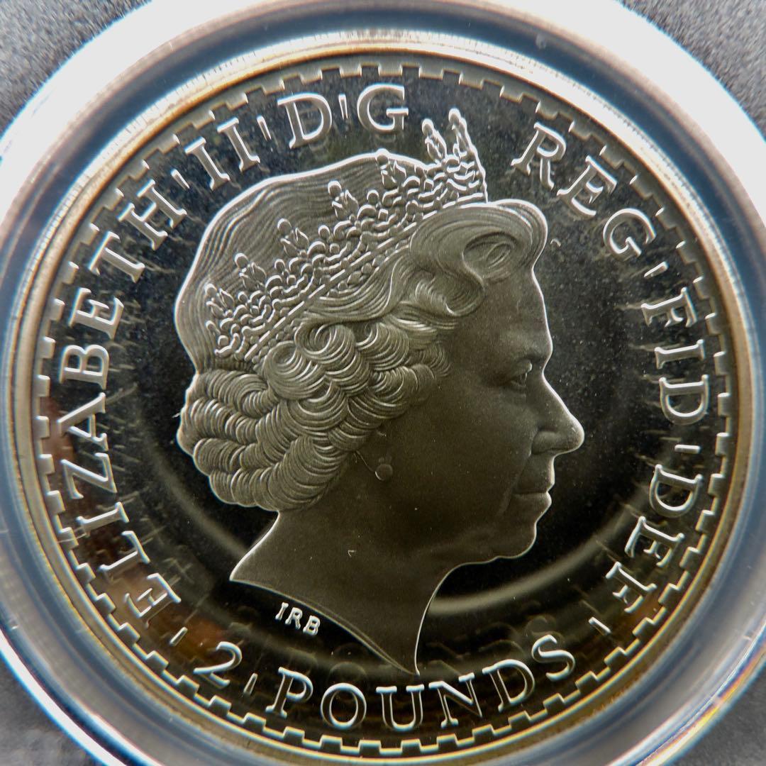 2008年 イギリス ブリタニア銀貨 PCGS PR69DCAM #94