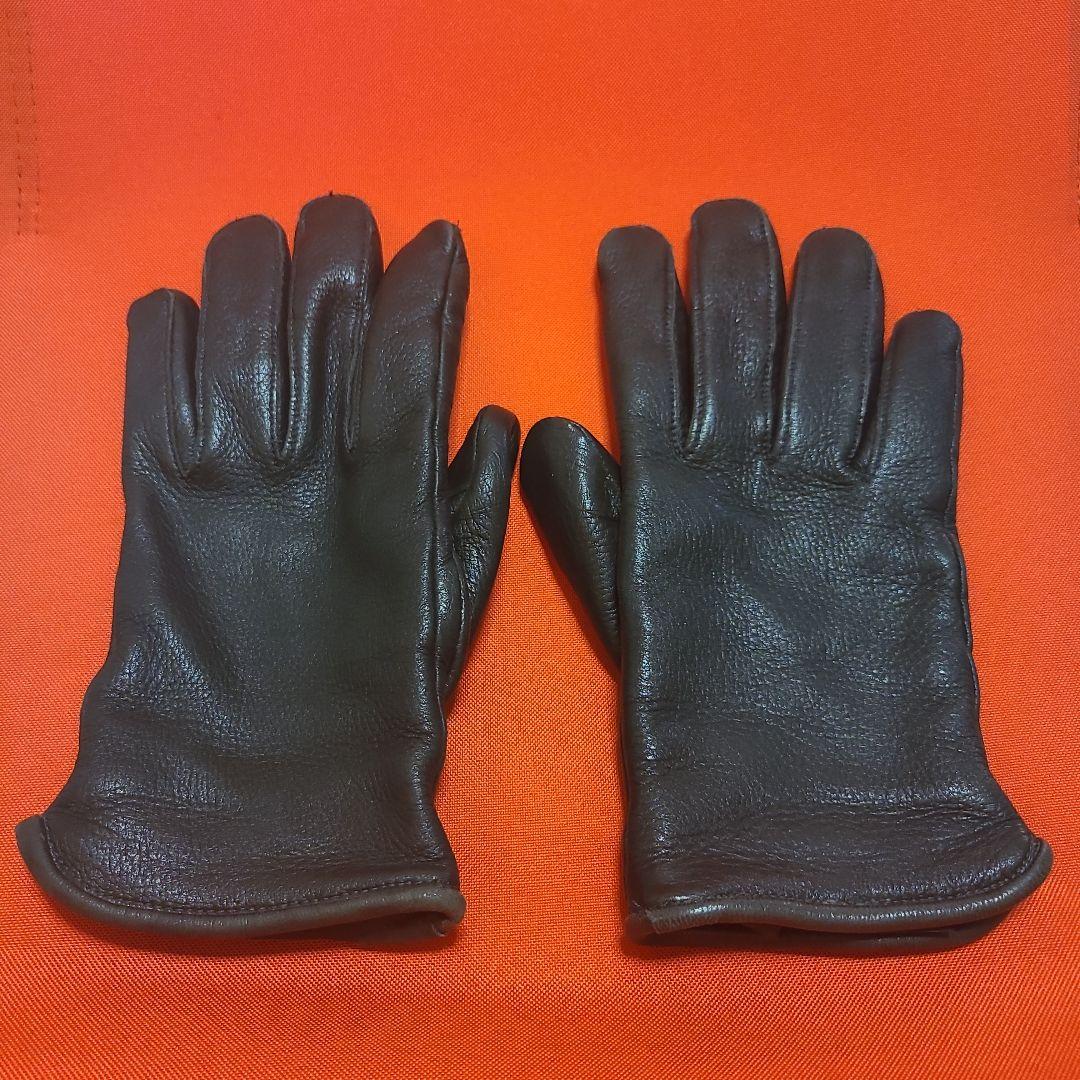 バンソン vanson ショット オールド レザー手袋 S カウレザー