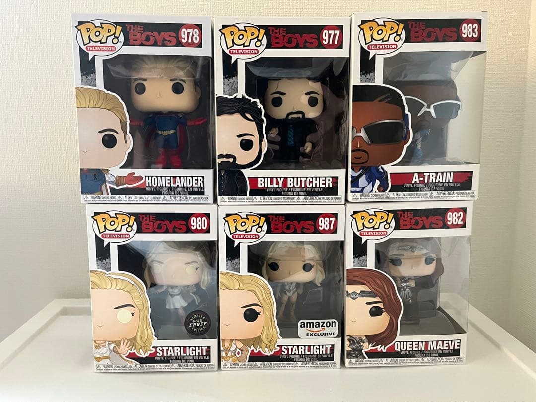Funko Pop The Boys 6体セット Starlight chase