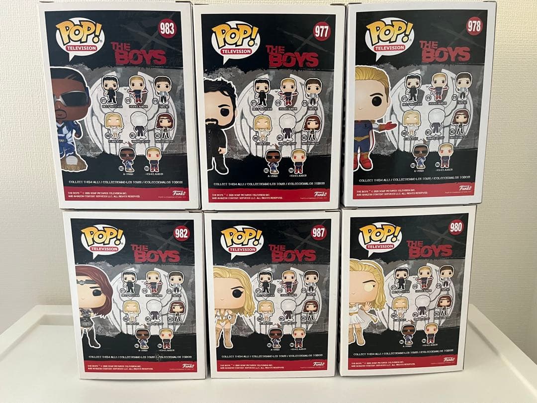 Funko Pop The Boys 6体セット Starlight chase