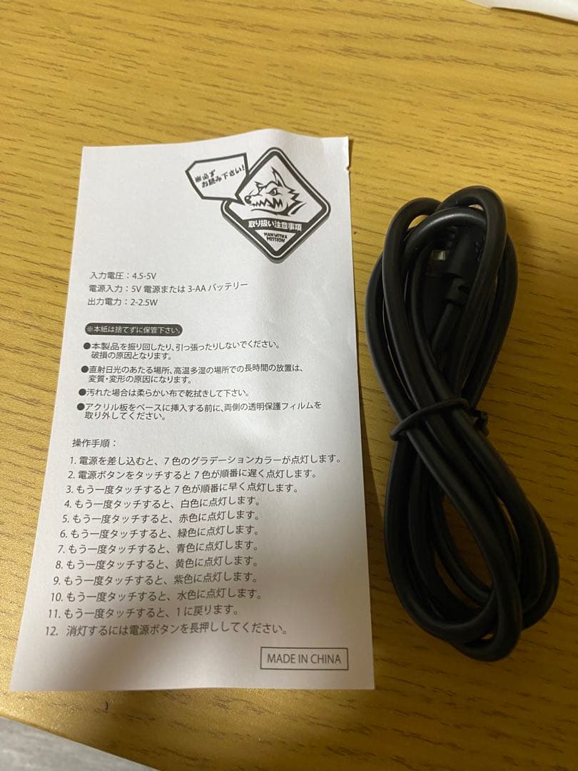 マンウィズオリジナルロゴスタンド