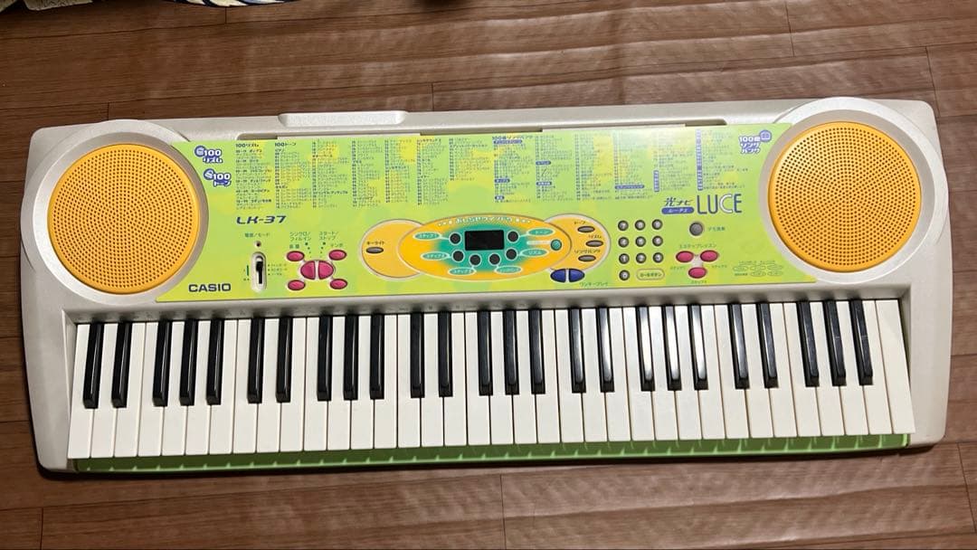 CASIO LK-37 電子キーボード 61鍵