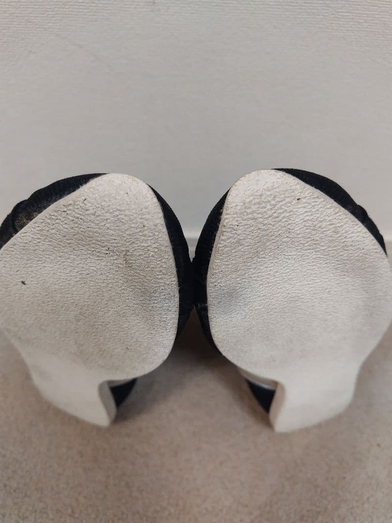 【極美品】ミズノ ボクシングシューズ　ブラック/シルバー　25.5cm