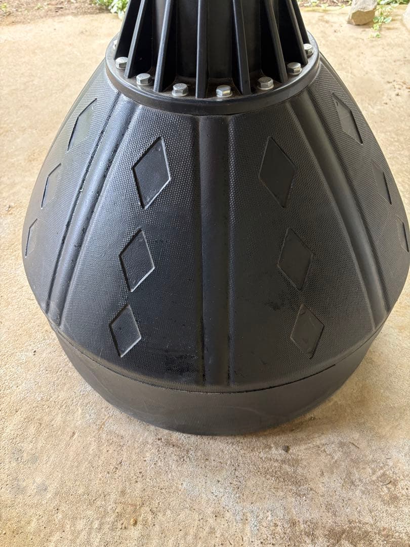 【直渡し限定】BODY RAJA サンドバッグ 黒 185cm@茨城県土浦市付近