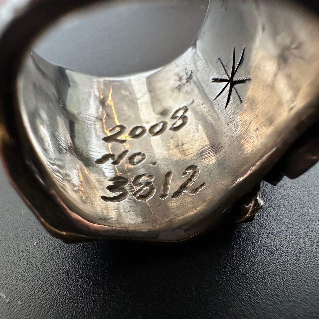 BIG HAND ブラックスター ゴールドショット ワイドリング 19号