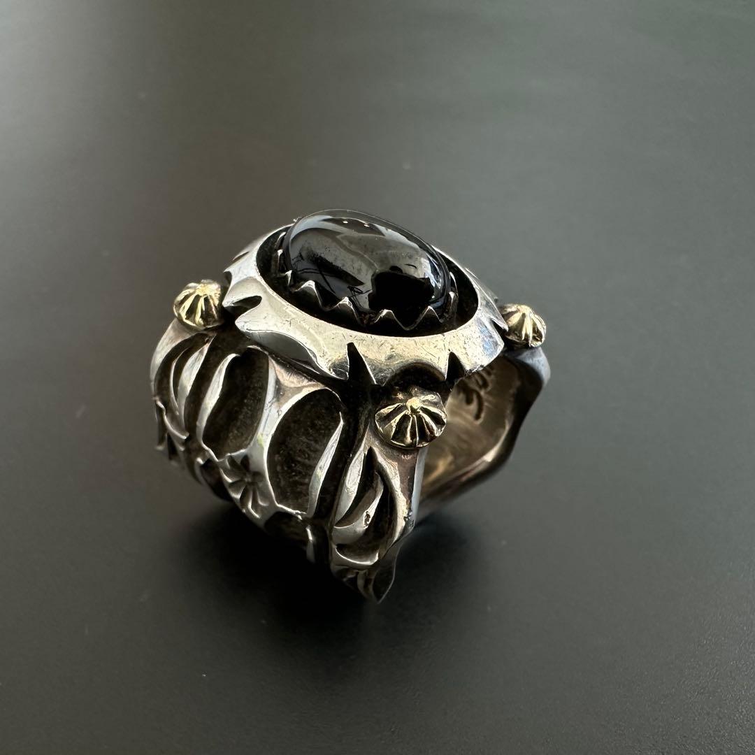 BIG HAND ブラックスター ゴールドショット ワイドリング 19号