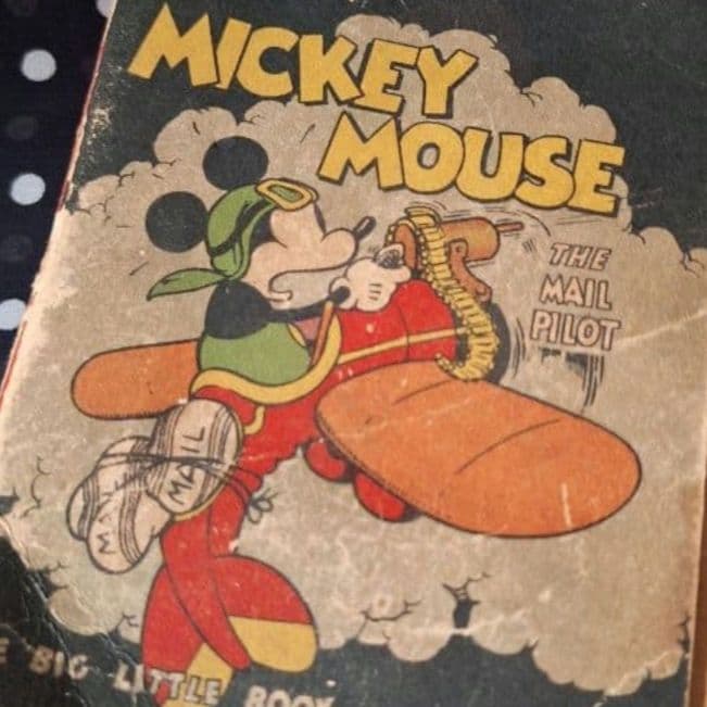 スペシャル 30's MACKEY MOUSE THE MAIL PILOT 本