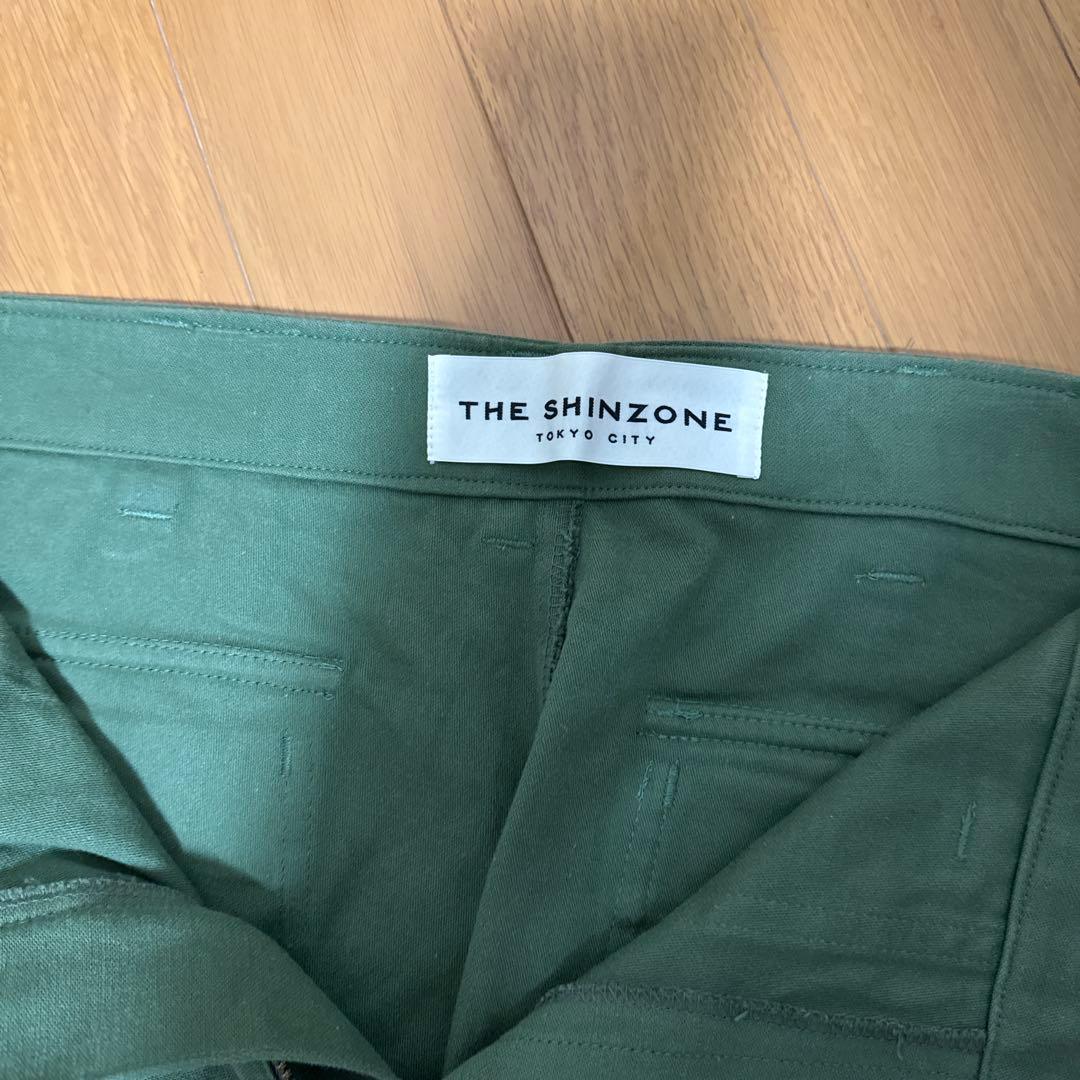 THE SHINZONE ワークパンツ オリーブグリーン サイズ40