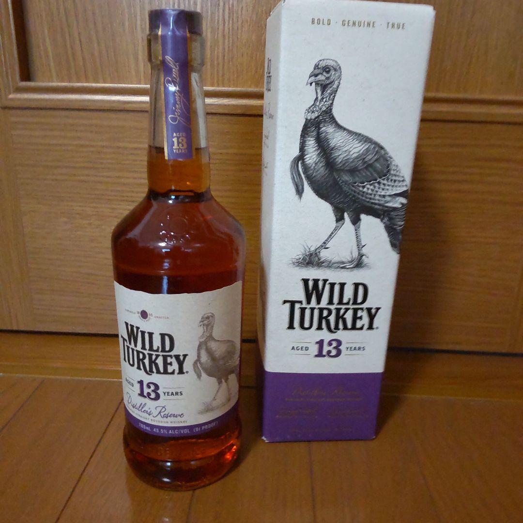 WILD TURKEY 13年 ディスティラーズリザーブ未開栓1本箱付き
