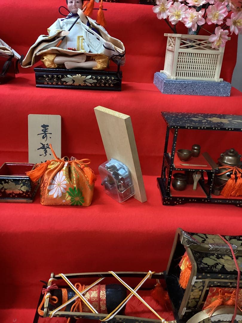 雛人形　七段飾り　熊野　寿繁作　105巾