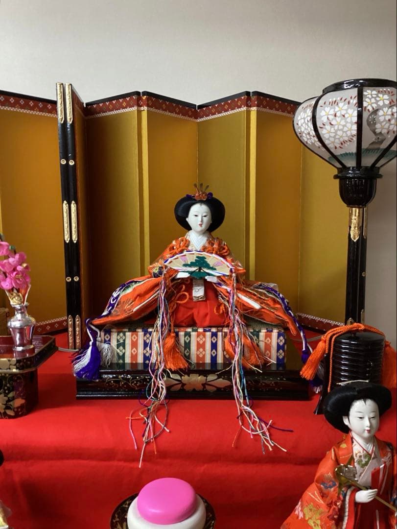 雛人形　七段飾り　熊野　寿繁作　105巾