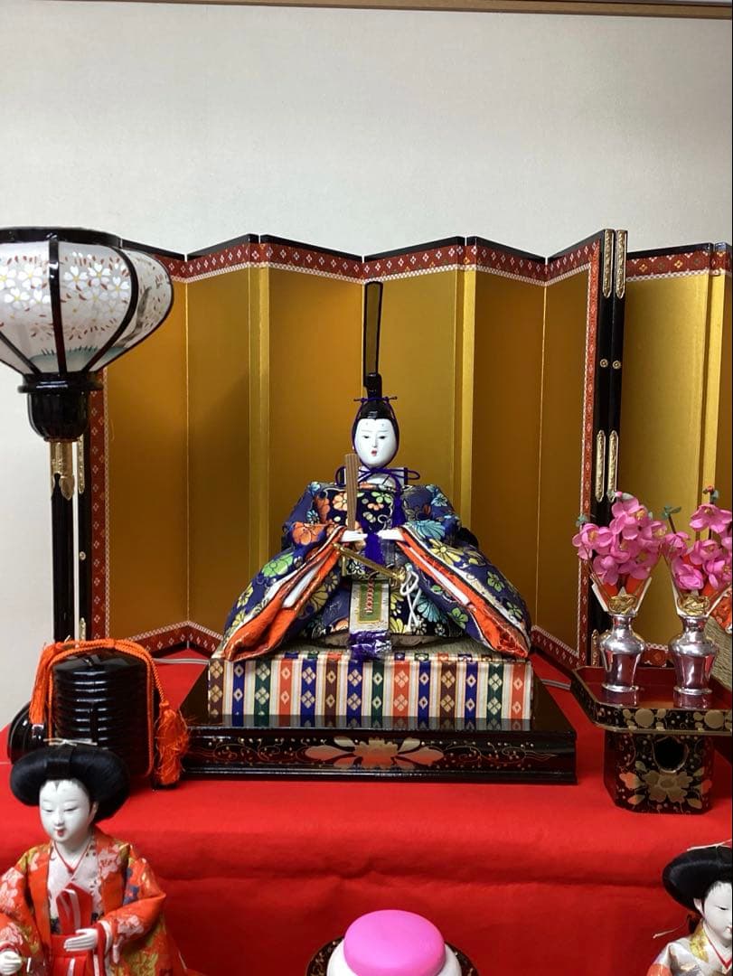 雛人形　七段飾り　熊野　寿繁作　105巾