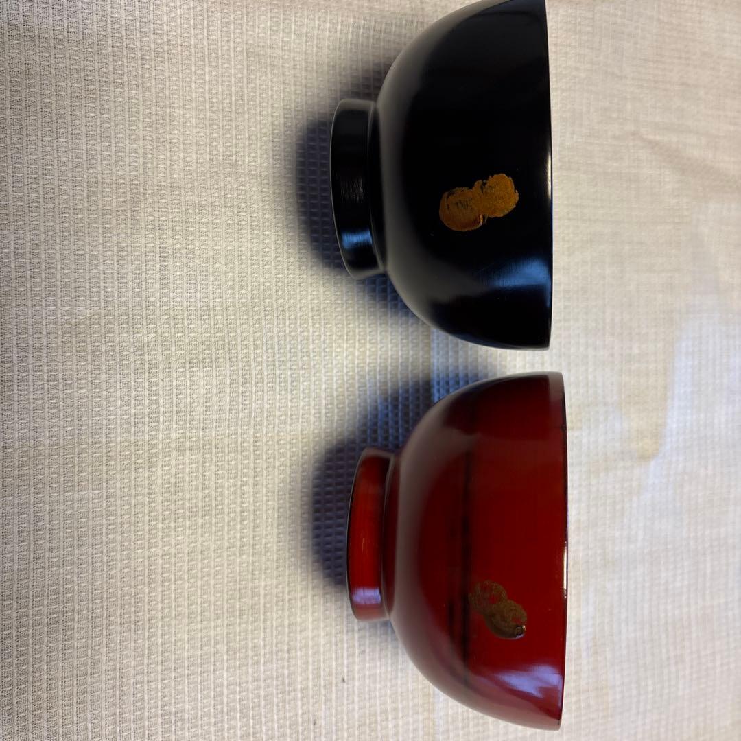 輪島塗　箱瀬淳一氏作　小椀