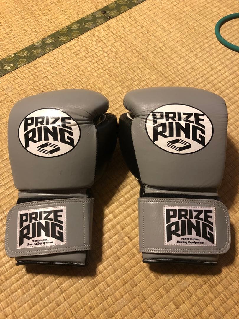 PRIZE RING プライズリング　ボクシンググローブ グレー✖️ブラック